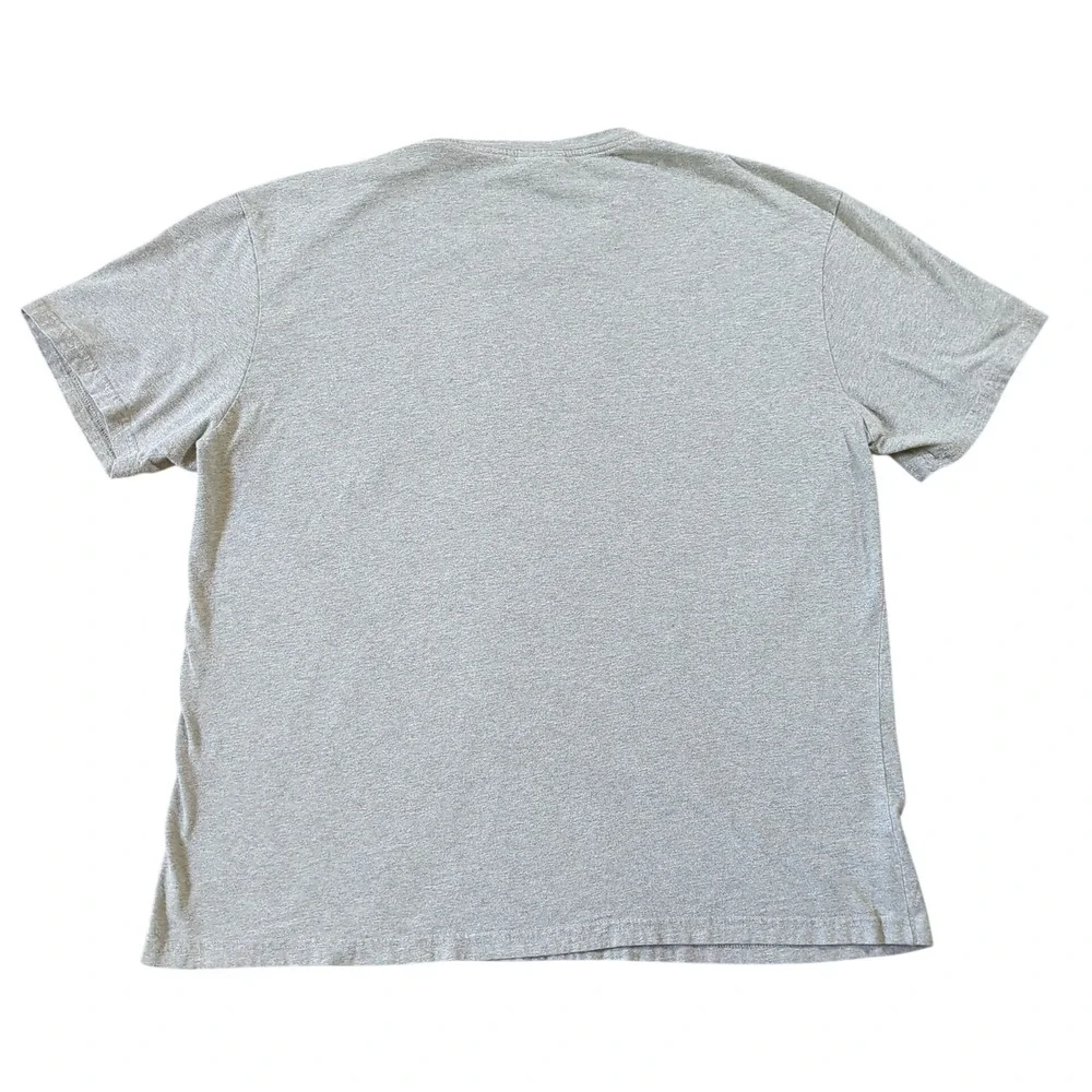 Polo Ralph Lauren Graphic T-Shirt Mens L Gray Crest Logo Short Sleeve Cotton